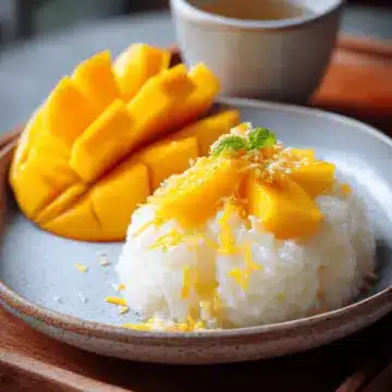 Mango sticky rice