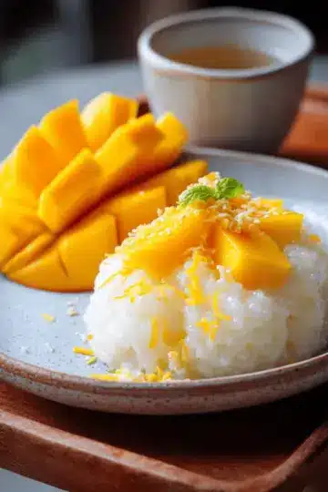 Mango sticky rice