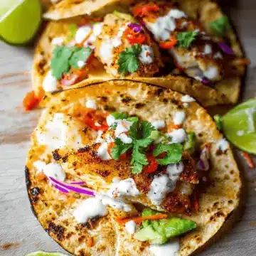 Healthy Cod Fish Tacos