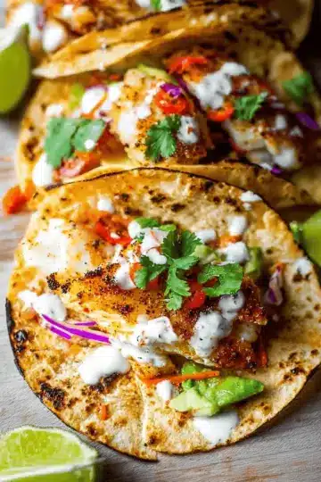Healthy Cod Fish Tacos