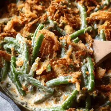 Creamy Green Bean Casserole from Scratch