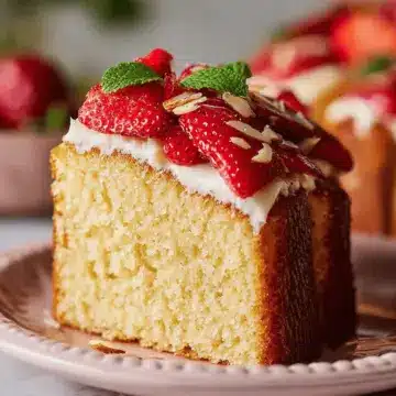 Strawberry Pound Cake
