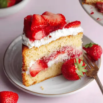 Strawberry Vanilla Cake