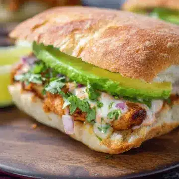 Chipotle Chicken Avocado Melts