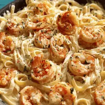 Shrimp Fettuccine Alfredo