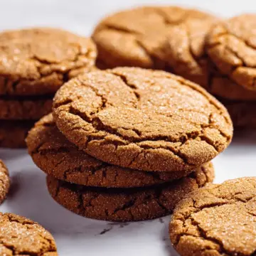 Soft Molasses Cookies