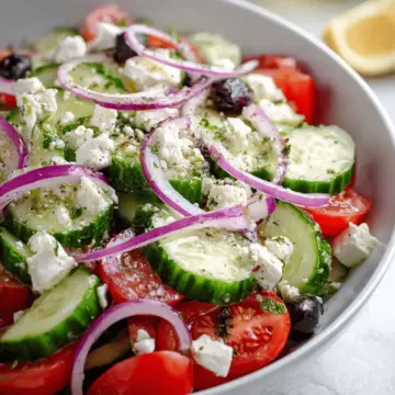 Greek Cucumber Salad Recipe