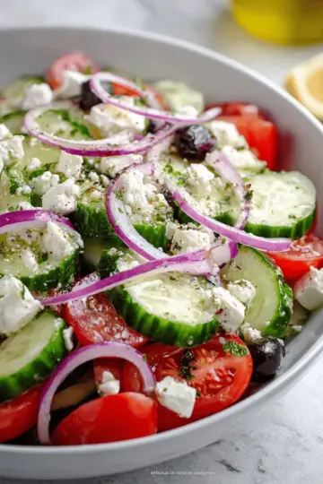 Greek Cucumber Salad Recipe