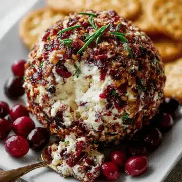 Cranberry Pecan Cheese Ball