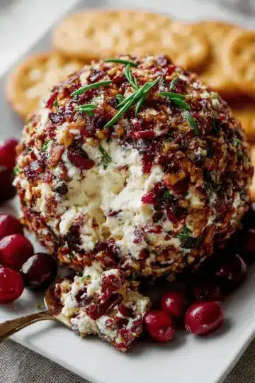 Cranberry Pecan Cheese Ball