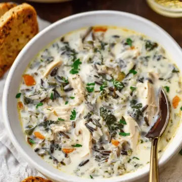 Creamy Chicken and Wild Rice Soup