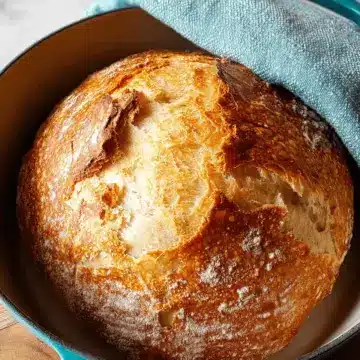 Easy Dutch Oven No Knead Bread