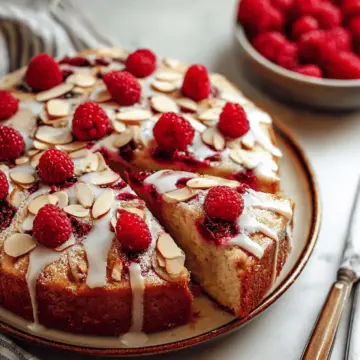 Raspberry Almond Cake