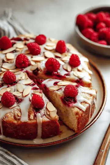 Raspberry Almond Cake