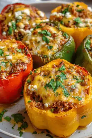 Easy Stuffed Bell Peppers