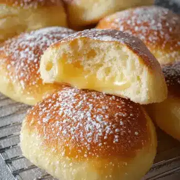 Stovetop Custard Cream Buns