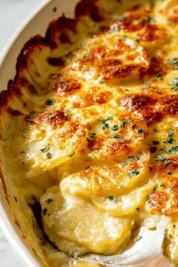 Easy Cheesy Scalloped Potatoes