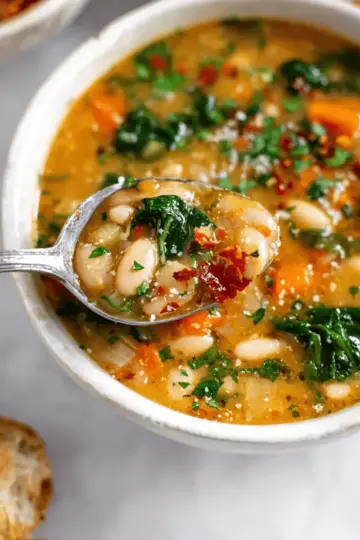 Tuscan White Bean Soup