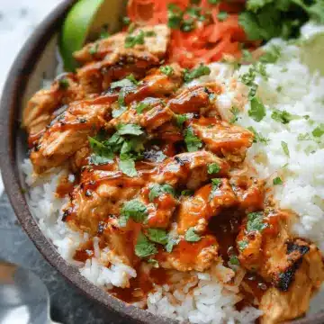 Coconut Chicken Rice Bowl