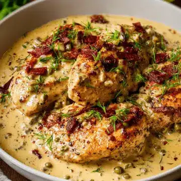 Easy Creamy Pepperoncini Chicken Recipe