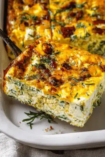 Cottage Cheese Egg Bake