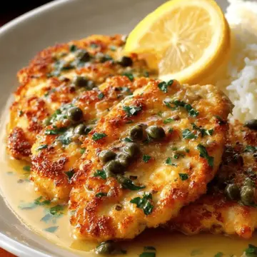 Chicken Piccata with Lemon Sauce