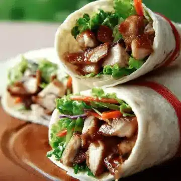 Teriyaki Chicken Wraps