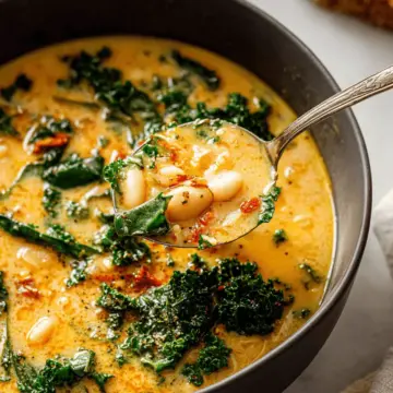 Tuscan White Bean Soup with Kale