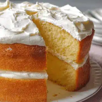 French Vanilla Butter Cake