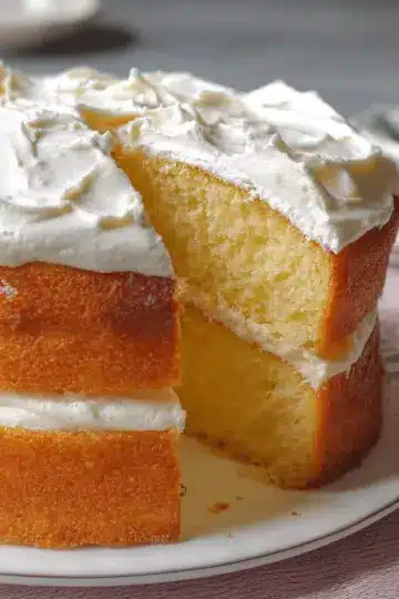 French Vanilla Butter Cake