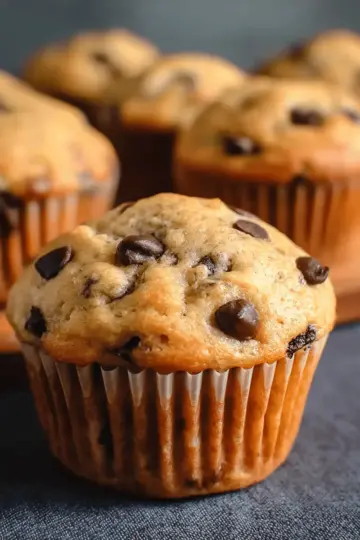 Banana Chocolate Chip Muffins