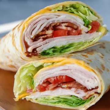 California Turkey Club Wrap