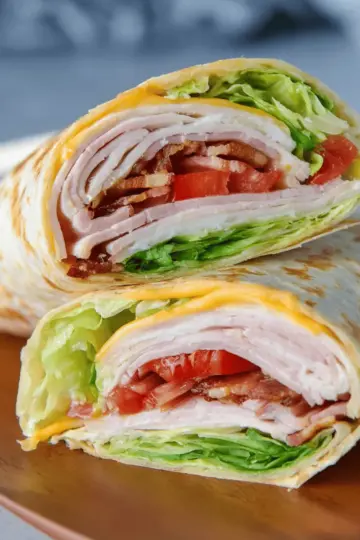 California Turkey Club Wrap
