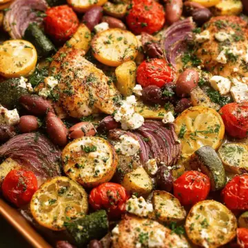 Greek Sheet Pan Chicken