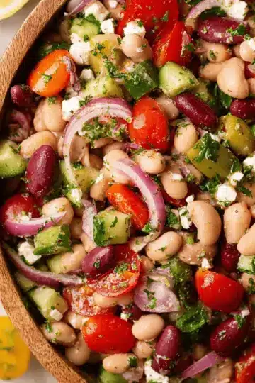 Mediterranean Bean Salad
