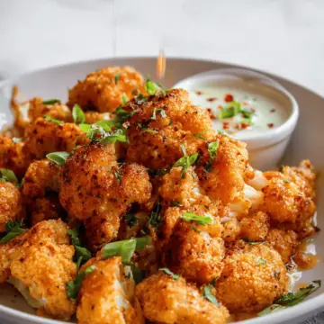 Bang Bang Cauliflower (Vegan)