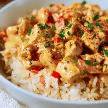 Creamy Cajun Chicken & Rice