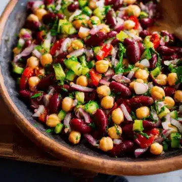 Mediterranean Bean Salad