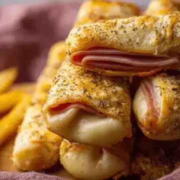 Ham and Cheese Sticks