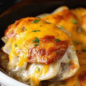Crockpot Pierogi Casserole