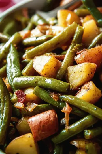 Country Ranch Green Beans and Potatoes