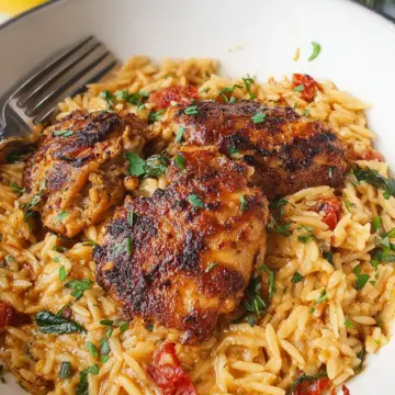 Cajun Chicken Orzo