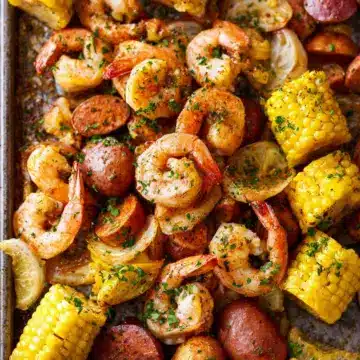 Sheet Pan Shrimp Boil