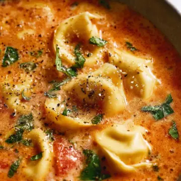 Tomato Tortellini Soup