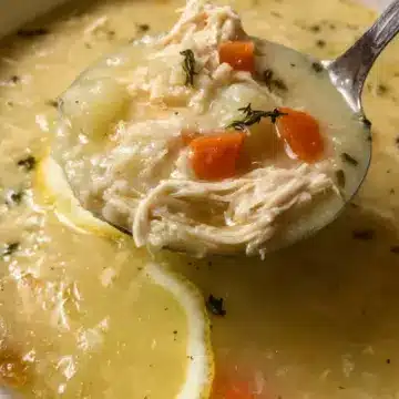 Greek Lemon Chicken Soup (Quick & Easy)