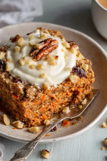 Carrot Cake Oatmeal