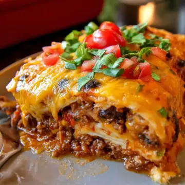 Beef Enchilada Casserole