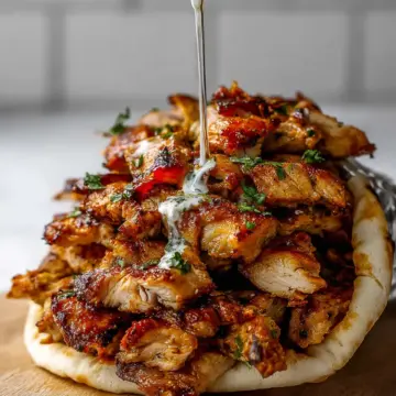 Greek Chicken Gyros