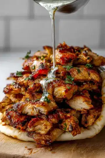 Greek Chicken Gyros