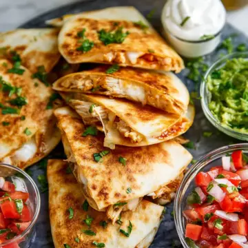 Mini Chicken Quesadillas